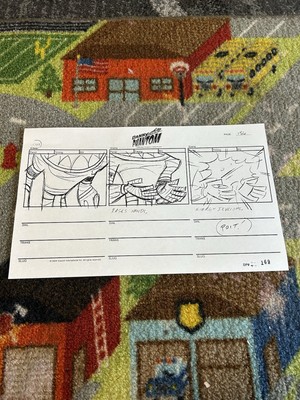 Danny Phantom 2004 Storyboard Original Copy Nickelodeon Page 156