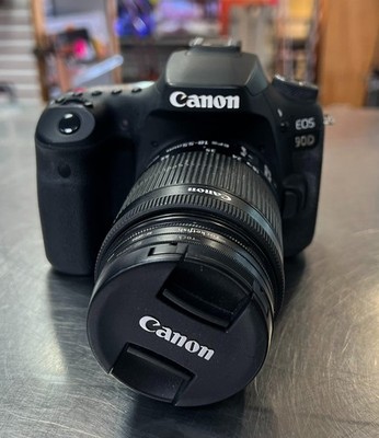 Canon EOS 90D 4K 32.5MP DSLR Camera With EF-S 18-135mm Lens