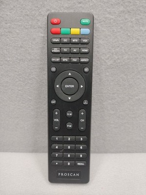 Proscan TV Remote PLED1960A-E PLDED3257A PLCD3271B PLCDV3247A OEM Control TESTED