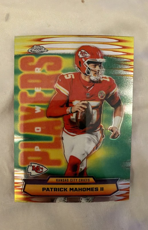 2025 Topps Chrome - Power Players Patrick Mahomes II #PP-6