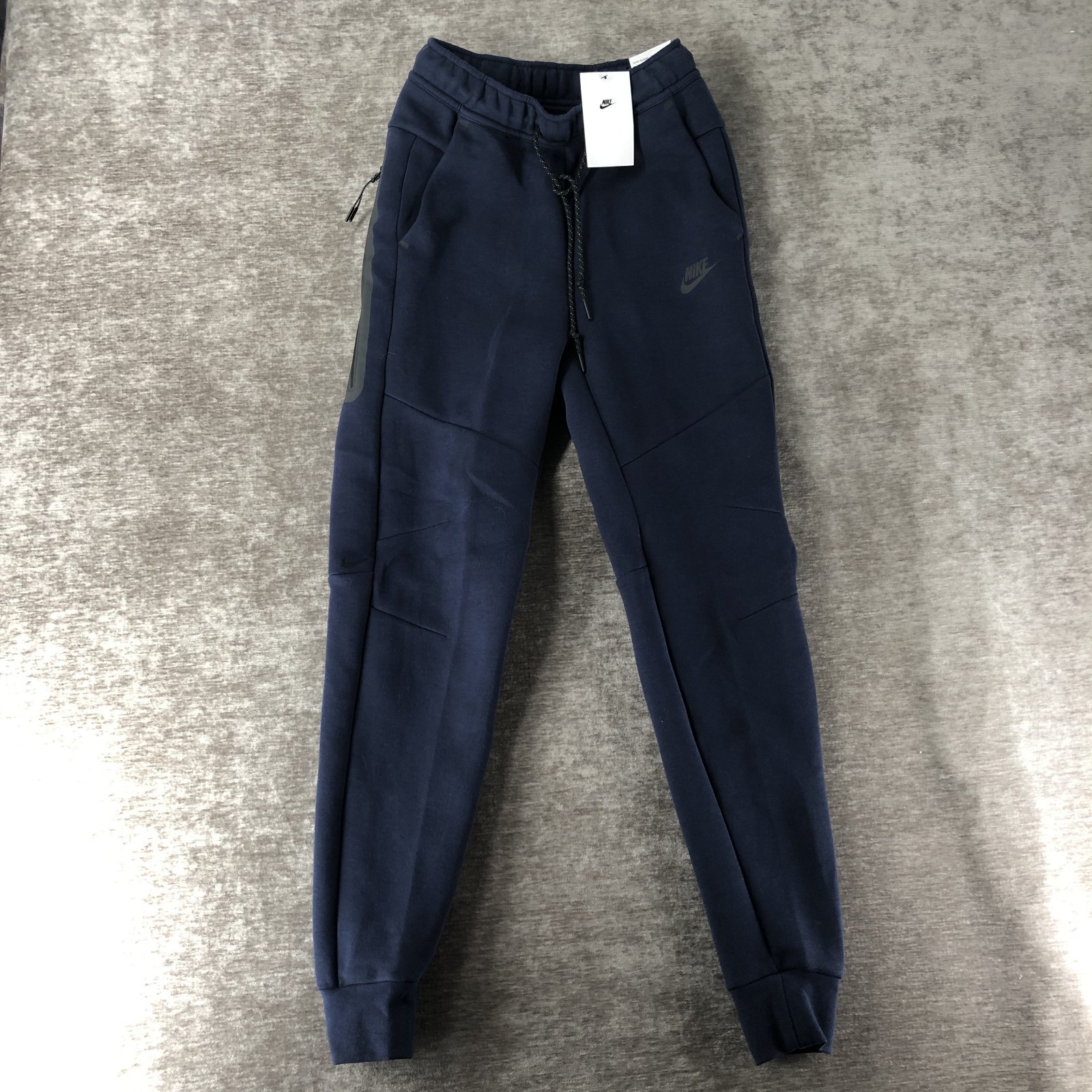 Nike HV0959-451 Men's Tech Fleece Sweatpants Obsidian Black Size XS NEW