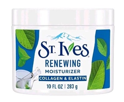 St. Ives Moisturizer Collagen and Elastin Facial Moisturizer Renewing Paraben Fr