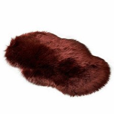 Kunstfell Teppich Weich Plüsch Sofa Fußmatte Badematte Fellteppich Badteppich DE