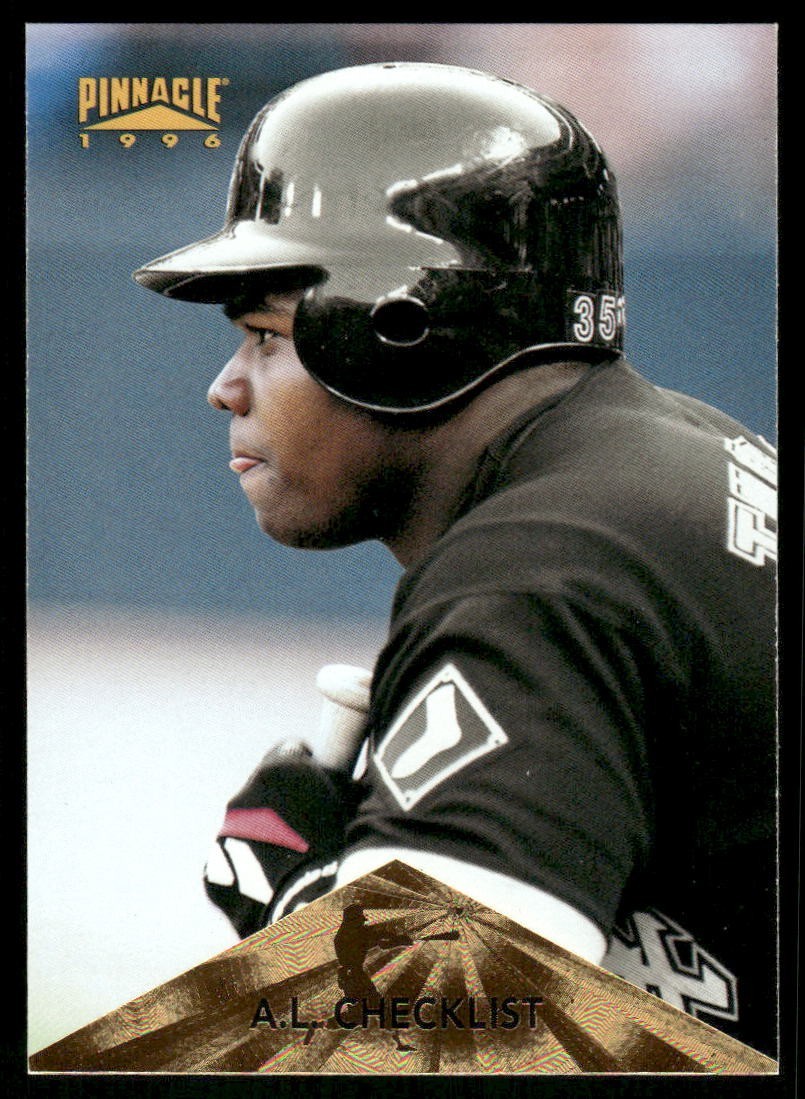 1996 Pinnacle #194 Frank Thomas Chicago White Sox baseball card