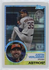 2018 Topps Silver Pack 1983 Design Chrome Update Series Justin Verlander 1q9
