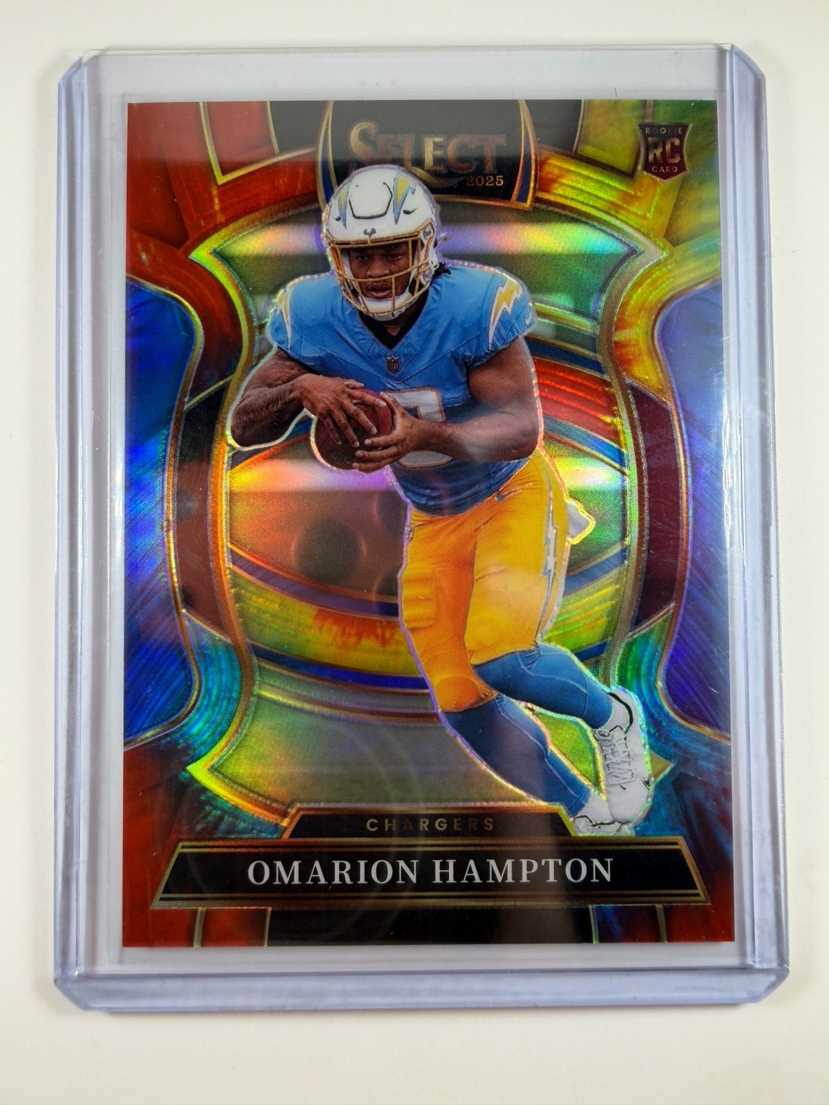 2025 Panini Select Omarion Hampton Tie Dye /25 RC Concourse Level SSP