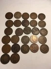 Lot of 27 Average Circulated Indian Head Cents Pennies