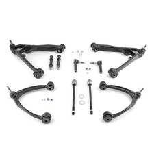 Front Upper Lower Control Arms Kit For 2007-2013 Chevy Silverado 1500 Avalanche