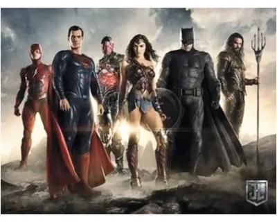Decopanel Justice League 70x50 cm