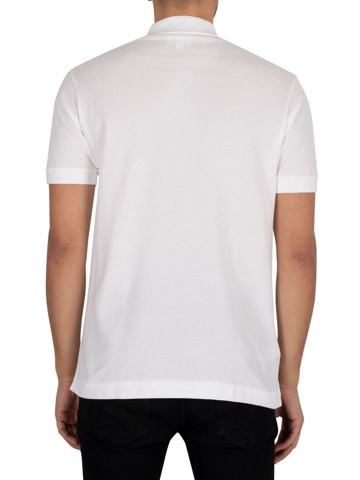 Lacoste Pour des hommes Polo à logo classique, blanc - Photo 3/4