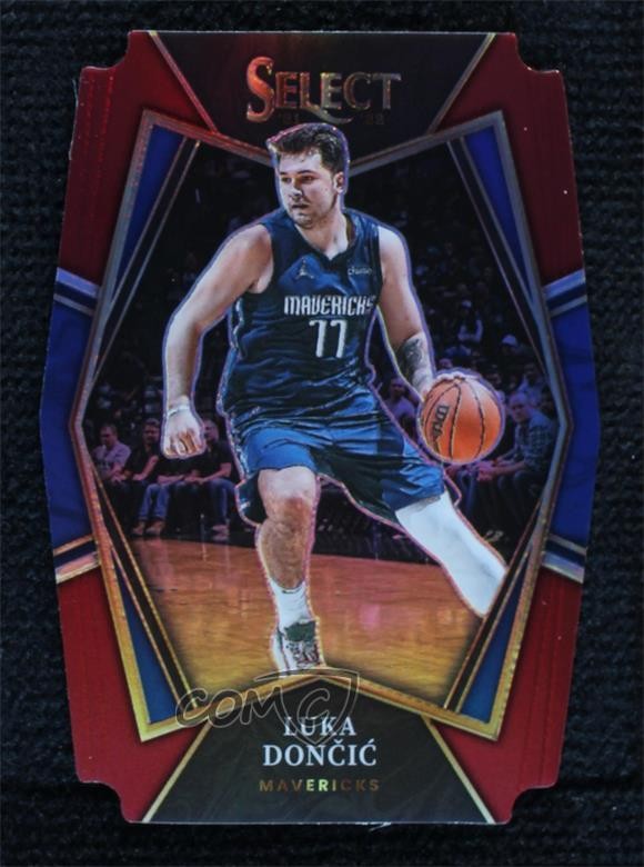 2021 Panini Select Premier Level Maroon Prizm Die-Cut /175 Luka Doncic #117 hs9