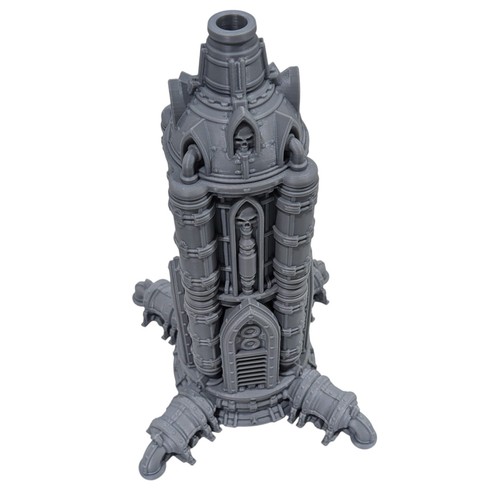 Gas Flux Compressor - 28mm 3D Printed Industrial Terrain for Tabletop Wargaming - Picture 7 of 8