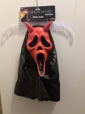 Fun World Dead By Daylight Devil Face Mask - Black/Red