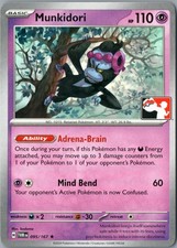 Munkidori Rare Prize Pack Series Cards 095/167 NM Normal - Pokemon