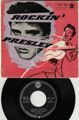   EP 1956 Elvis Presley ROCKIN´ PRESLEY RCA EPA 9500 s8 1962 - 1963 GERMAN VG++ 
