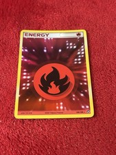 Fire Energy 104/108 EX Power Keepers Holo Pokémon Card Played
