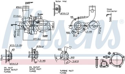 NISSENS 93169 Lader, Aufladung für AUDI,VW