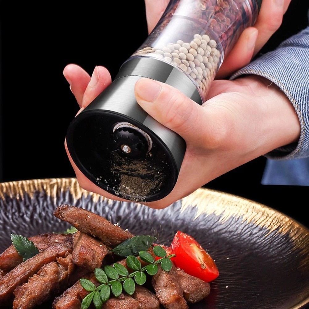 Stainless Steel Spice Mills Salt And Pepper Grinder Sleek And Compact Design
Opens in a new window o