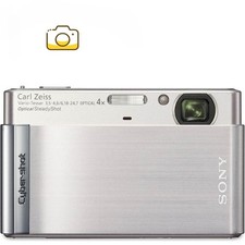 Sony Cyber-shot DSC-T90 Digital Camera 12.1 MP 4x Optical Zoom CCD Sensor Silver