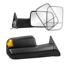 Left and Right Mirrors Compatible with 1994-1997 1994-1997 Black Turn signal