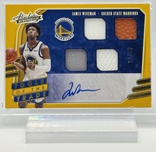 James Wiseman RPA Tools of the Trade /99 2020-21 Panini Absolute Basketball