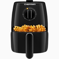 Chefman TurboFry 2Quart Air Fryer, Dishwasher Safe Basket & Tray, Use Little ...