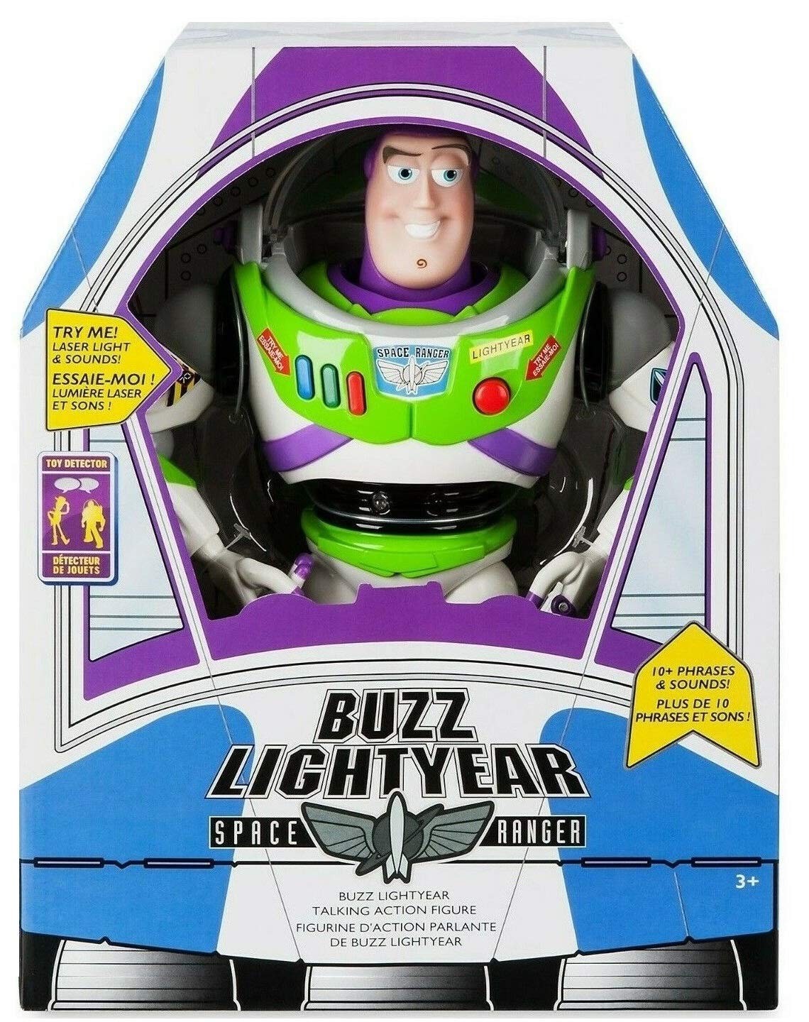 Disney Advanced Talking Buzz Lightyear Action Figure 12''