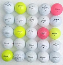 PIŁKI GOLFOWE KLASA B ..25 PIŁEK MIESZANYCH