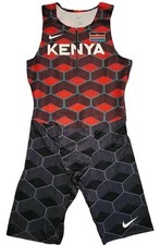 NWT Nike Kenya Pro Elite Men s XL Team Track Field Speedsuit CI8900-602