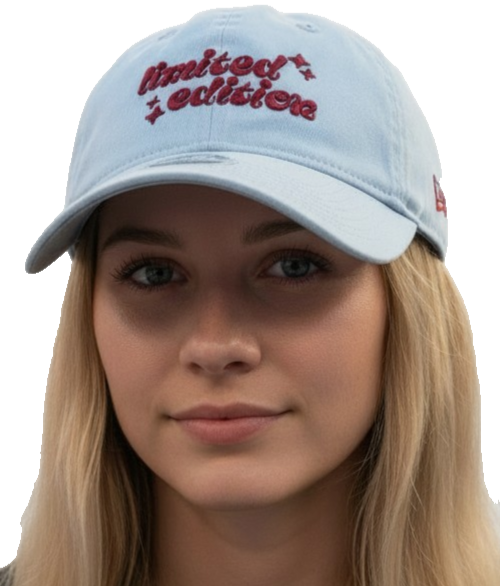 New Era Womens 9Twenty Blue Baseball Cap Adjustable Limited Edition Hat