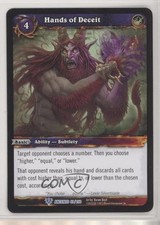 2012 World of Warcraft TCG: Timewalkers - War the Ancients Hands Deceit #45