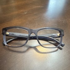 Versace 3266 5292 Blue Full Rim Eyeglasses Medusa Logo 55-17-145 Plastic