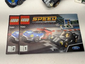Lego Speed Champions set 75881 (2016 Ford GT & 1966 Ford GT40 2017)