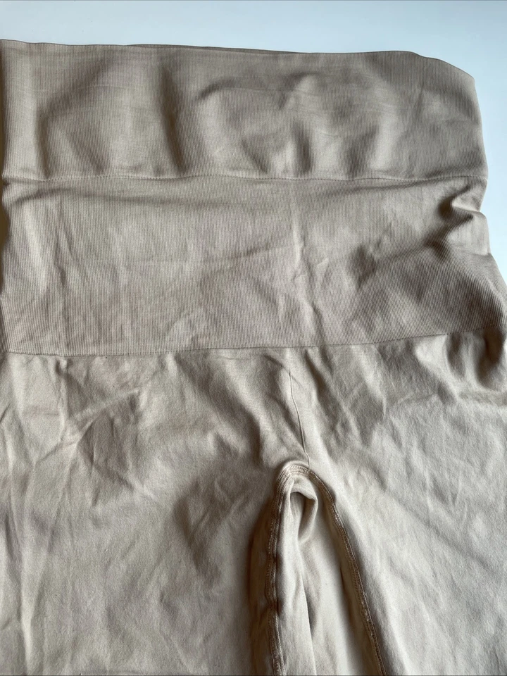 Shear Shapewear High Waist Long Leg Shaper Shorts Girdle Size 1X Beige Slimming - Image 3 of 4