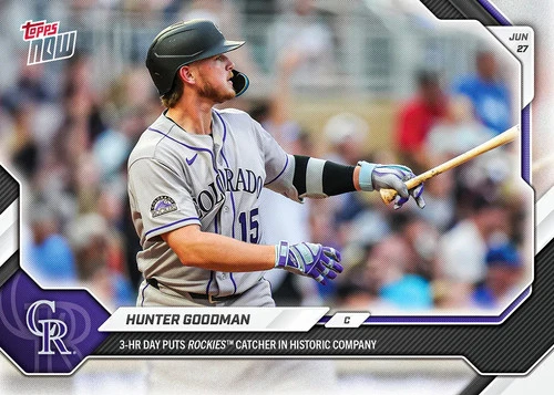 Hunter Goodman 2026 Topps Hunter Goodman