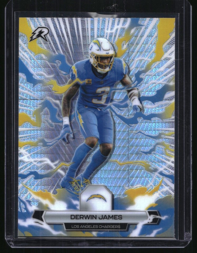 2025 Topps Resurgence Derwin James #56 Prism Refractor Los Angeles Chargers
