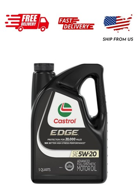 #ad #ad Castrol EDGE 5W 20 Advanced Full Synthetic Motor Oil 5 Quarts $25.99