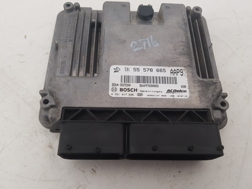 SAAB NG 95 Berlina ECU A20DTH Auto 2010-12 55578665, 0281017595 12-MTH Garanzia - Foto 2 di 6