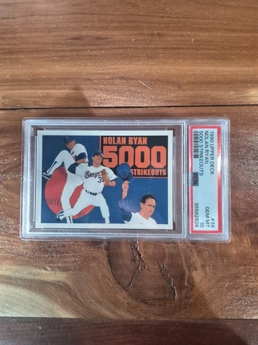 1990 Upper Deck Nolan Ryan 5000 Strikeouts PSA 10 !! 🔥🔥 Texas Rangers