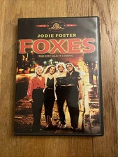 Foxes  DVD (1980)  Jodie Foster MGM Dual Sided Widescreen / Standard