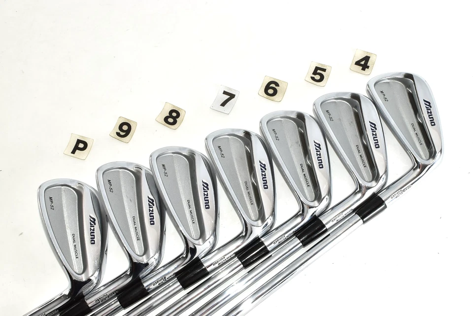 Mizuno MP-52 Forged 7p 4-5-6-7-8-9-Pw RH Golf Iron Set NSPRO 950GH S Stiff Club - Image 2 of 4