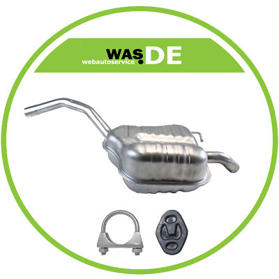 Endschalldämpfer Auspuffanlage Ford S-Max 2.0 2006-2014 Endtopf Auspuff