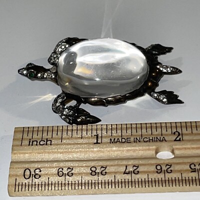 Crown Trifari Alfred Philippe Sterling Silver Jelly Belly