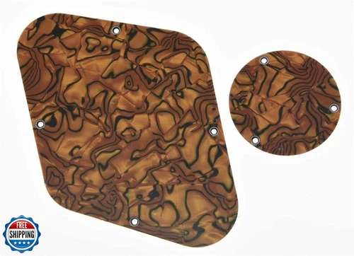 Dopro LP Rear Control Plate Switch Plate Cavity Cover For USA Les Paul Tiger 