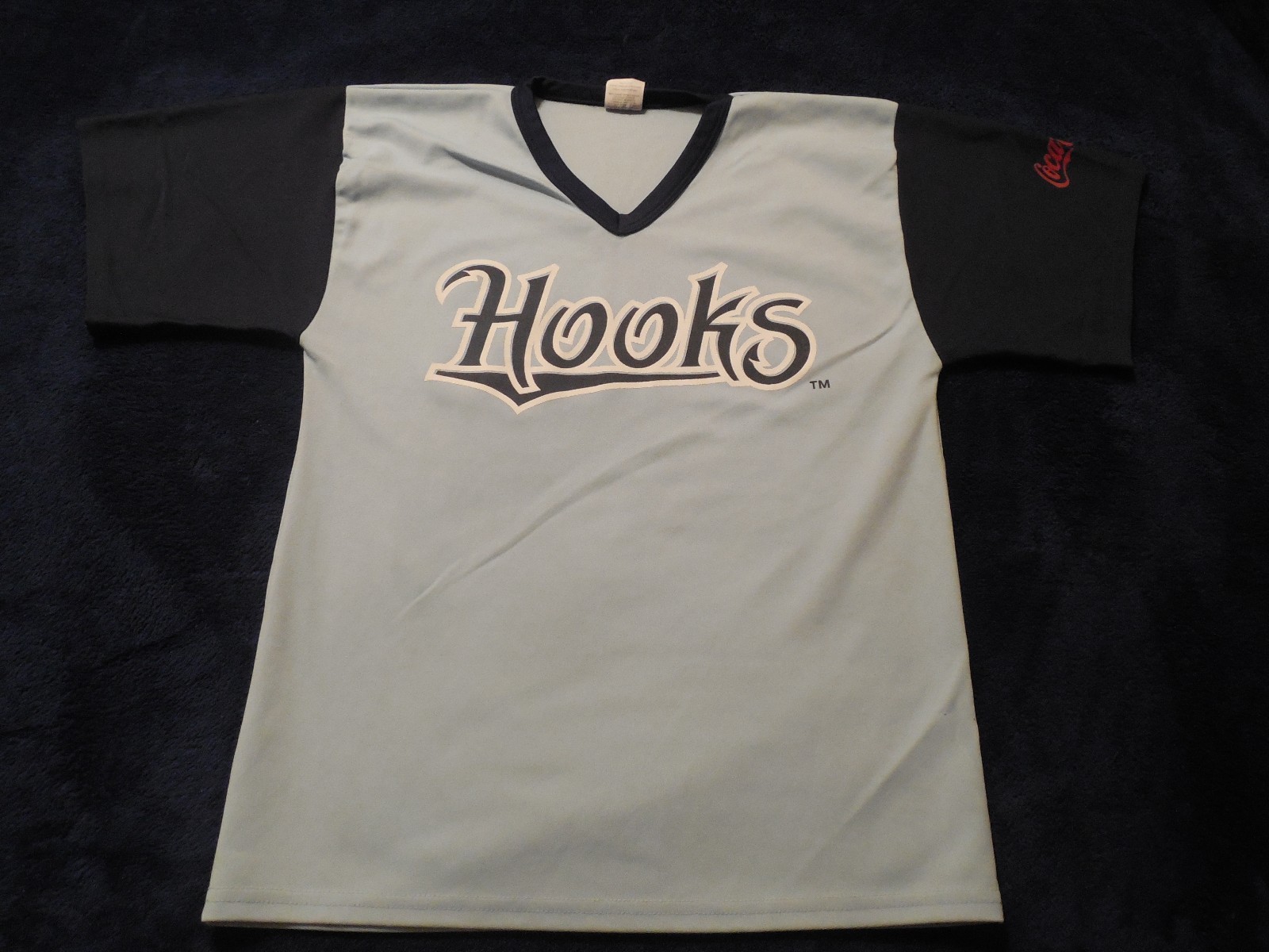Corpus Christi Hooks Nolan Ryan 34 Jersey Shirt CocaCola 18/20 adult