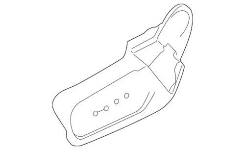 Cubierta exterior para Ford (P/N CK4Z-9962187-BB)