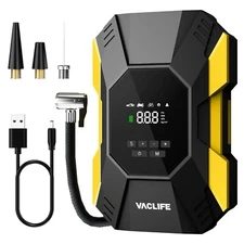 VacLife Tire Inflator Portable Air Compressor - Cordless Rechargeable Air VL728