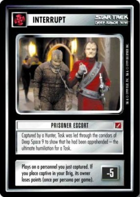 Star Trek: Prisoner Escort [Ungraded] Blaze of Glory STCCG Decipher 1E