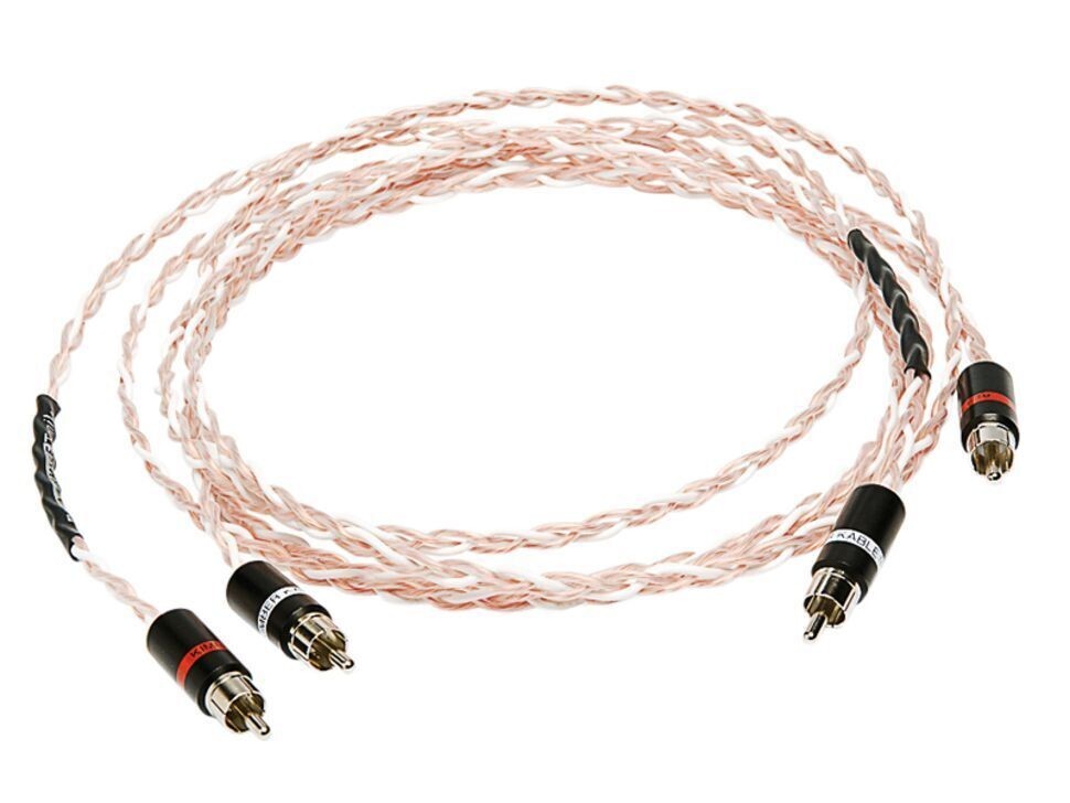 1m KIMBER KABLE TIMBRE Interconnect Stereo RCA 2Phono-2Phono