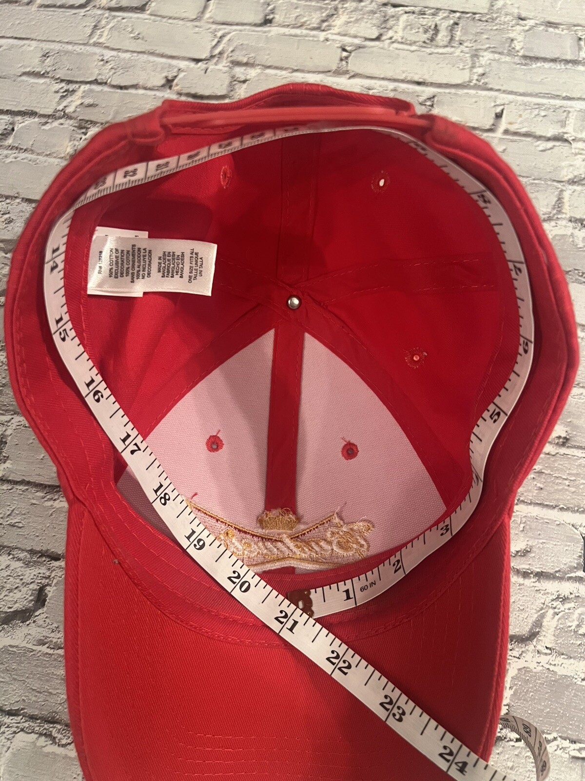 Budweiser Red Adjustable SnapBack Baseball Cap Tr… - image 9